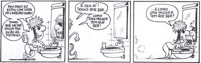       Fig. 01 – Chiclete com Banana Especial Rê Bordosa. A Morte da Porraloca – 1987, p. 13.